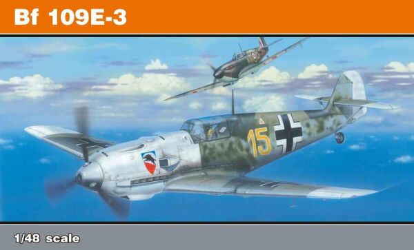 Bf 109E-3 1/48 детальное изображение Самолеты 1/48 Самолеты