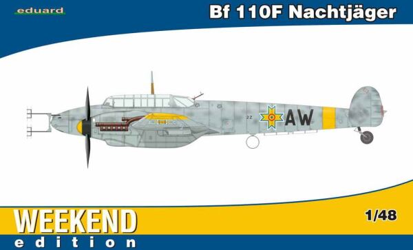 Bf 110F Nachtjäger детальное изображение Самолеты 1/48 Самолеты