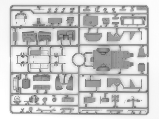 Сборная модель 1/35 Набор техника D.A.K ICM DS3529 детальное изображение Бронетехника 1/35 Бронетехника