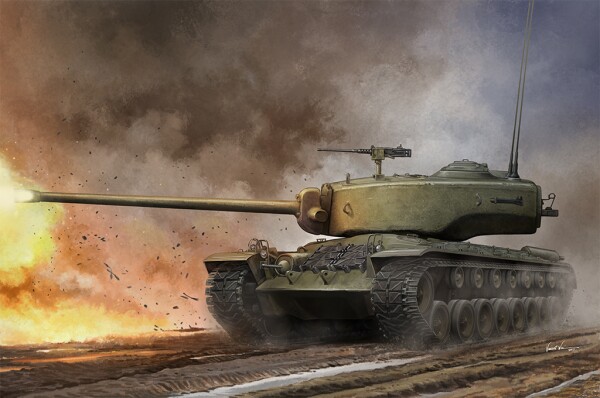 Збірна модель 1/35 Американський важкий танк Т34 HobbyBoss 84513 детальное изображение Бронетехника 1/35 Бронетехника