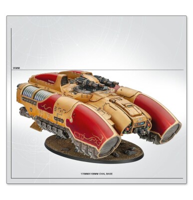 Игровой набор Warhammer 40000 - HORUS HERESY: CUSTODES - CORONUS GRAV-CARRIER детальное изображение Ересь Хоруса WARHAMMER 40,000