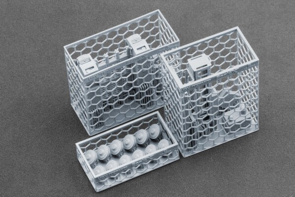 Сборная модель 1/35 Наземный дрон &quot;TerMIT&quot;, с модулем минирования ScaleX VG 35008 детальное изображение Наземные дроны Военная техника