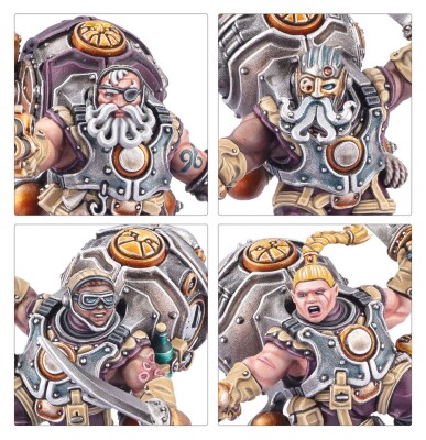 Игровой набор Warhammer AGE OF SIGMAR SPEARHEAD: KHARADRON OVERLORDS - VONGRIM HARPOON CREW детальное изображение Харадронские Владыки Порядок