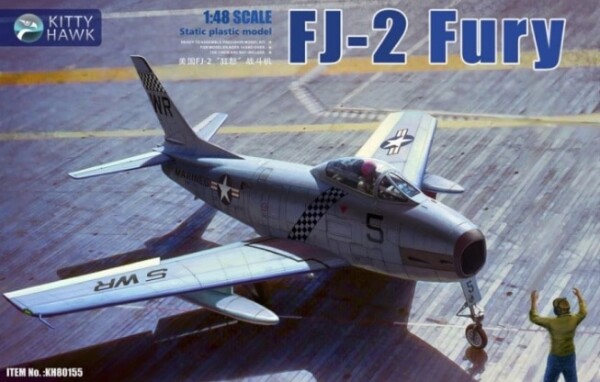 Scale model 1/48 Airplane FJ-2 &quot;Fury&quot; Zimi 80155 детальное изображение Самолеты 1/48 Самолеты