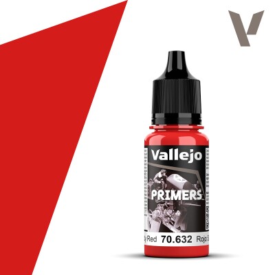 Ґрунт Кривавий Червоний / Primer Bloody Red Vallejo VAL 70632 детальное изображение Грунтовки Модельная химия