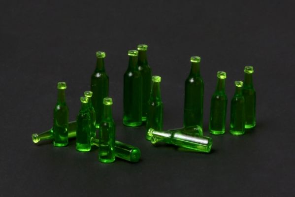 Пивные бутылки 1/35  для автомобиля/диорамы  Менг SPS-011 детальное изображение Аксессуары 1/35 Диорамы