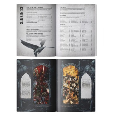Книга Warhammer 40000 - CODEX - SPACE MARINES (ENGLISH) детальное изображение Кодексы и правила Warhammer Художественная литература