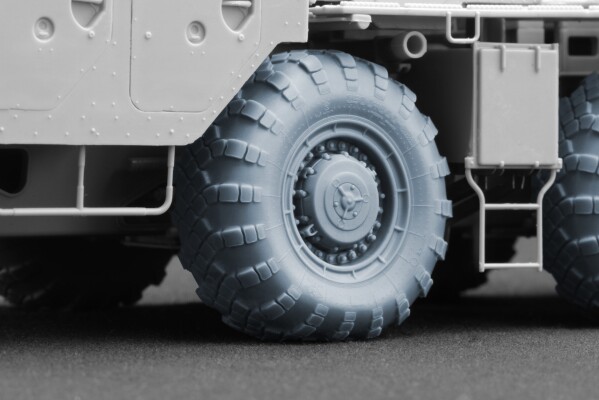 Набір коліс (з деформацією) для MAZ 543/MAZ-7310 V-203 від Trumpeter та Meng ScaleX WM 35028S детальное изображение Колёса Афтермаркет