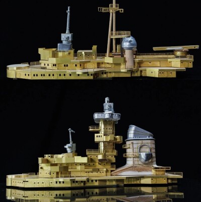 Scale wooden model 1/200 Heavy cruiser &quot;Prinz Eugen&quot; OcCre 16000 детальное изображение Корабли Модели из дерева