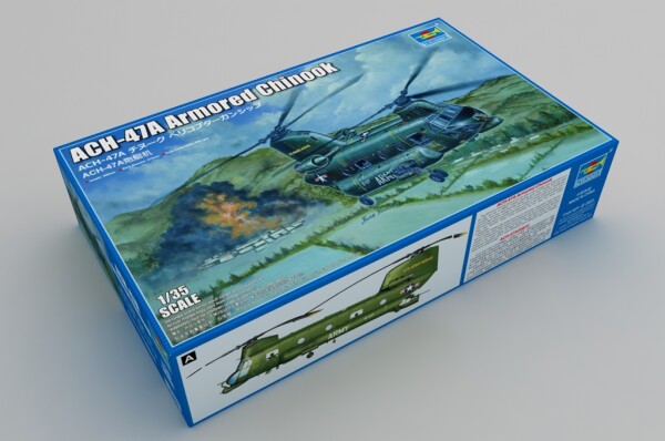 Збірна модель 1/35 Вертоліт ACH-47A &quot;Chinook&quot; Trumpeter 05113 детальное изображение Вертолеты 1/35 Вертолеты
