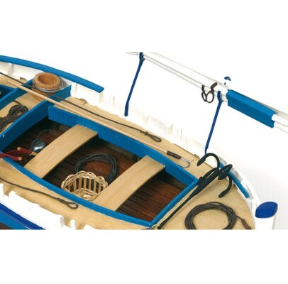 Scale wooden model 1/15 Fishing boat &quot;Calella&quot; OcCre 52002 детальное изображение Корабли Модели из дерева