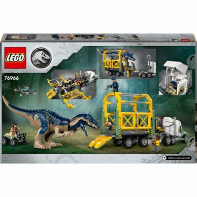 Конструктор LEGO Jurassic World Миссии динозавров: Грузовик для перевозки аллозавра 76966 детальное изображение Jurassic Park Lego