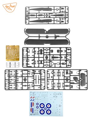 Збірна модель 1/48 Британський літак-бомбардувальник Airco DH.9A (рання версія) Clear Prop 72027 детальное изображение Самолеты 1/72 Самолеты