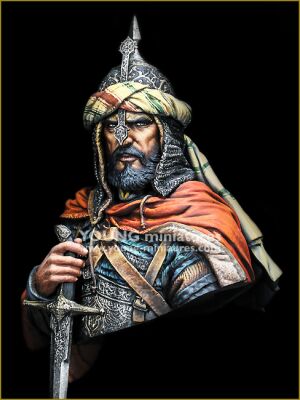 Бюст. Арабский рыцарь детальное изображение Фигуры 1/10 Фигуры