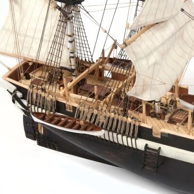 Scale wooden model 1/75 Bomber Ship &quot;HMS Terror&quot; OcCre 12004 детальное изображение Корабли Модели из дерева