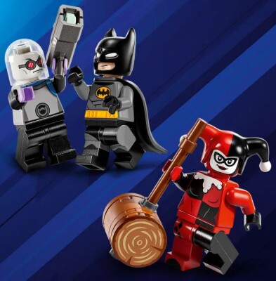 Конструктор LEGO DC Batman Бэтмен на бетмобиле против Харли Квин и Мистера Фриза 76274 детальное изображение DC Lego