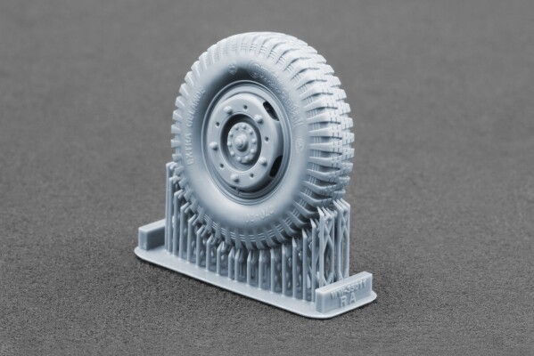 Набір колес для Sd.Kfz. 234 Puma v2 від Dragon, Miniart, RFM, Italeri, AK Interactive ScaleX WW-35011 детальное изображение Колёса Афтермаркет