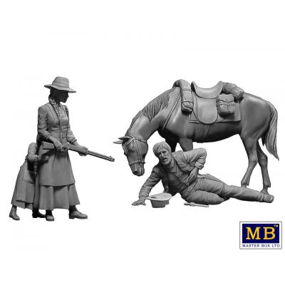 Marshal Tom Tucker, Molly and Rebecca Henson детальное изображение Фигуры 1/35 Фигуры