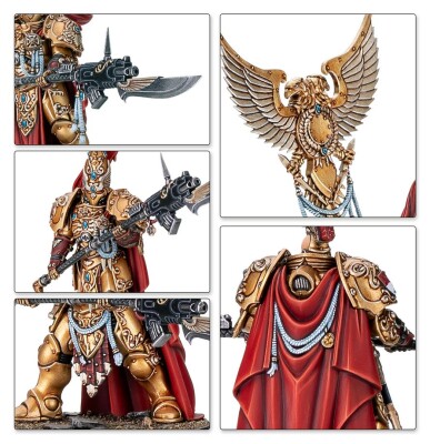Игровой набор Warhammer 40000 - HORUS HERESY: CUSTODES - CUSTODIAN GUARD SODALITY детальное изображение Ересь Хоруса WARHAMMER 40,000