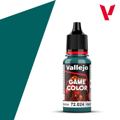 Акрилова фарба - Turquoise Game Color Vallejo 72024 детальное изображение Акриловые краски Краски