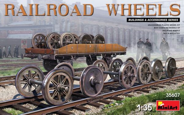 RAILROAD WHEELS детальное изображение Железная дорога 1/35 Железная дорога