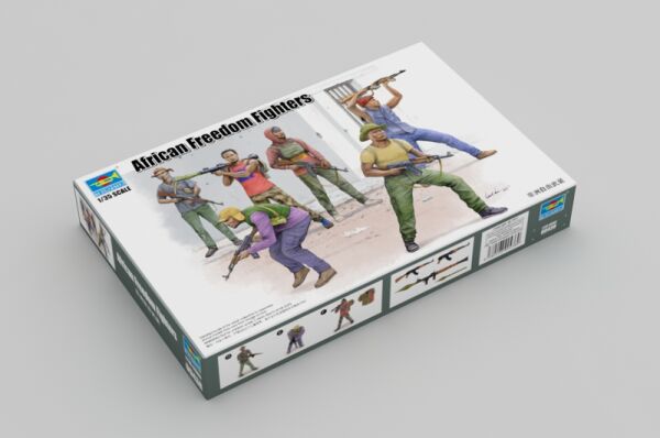 Сборная модель 1/35 Африканские борцы за свободу Трумпетер 00438 детальное изображение Фигуры 1/35 Фигуры