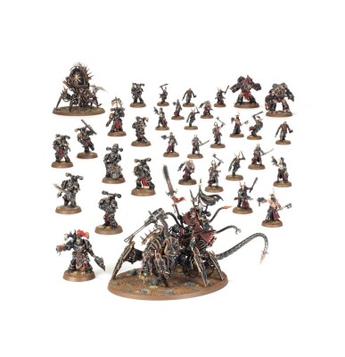 Ігровий набір Warhammer 40000 - BATTLEFORCE - CHAOS SPACE MARINES WARBAND детальное изображение Космический Десант Хаоса Армии Хаоса
