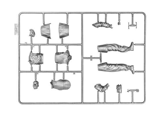 Збірна модель 1/16 Інженер-сапер Другої світової війни ICM 16013 детальное изображение Фигуры 1/16 Фигуры