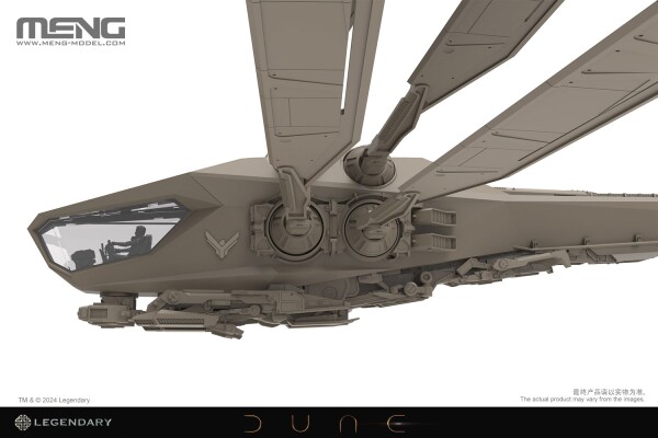 Scale model 1/72 Dune Atreides Ornithopter Meng DS-007 детальное изображение Фантастика Космос