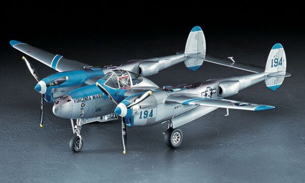 Збірна  модель P-38J LIGHTNING JT1 1:48 детальное изображение Самолеты 1/48 Самолеты
