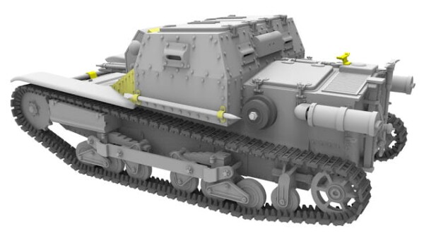 Сборная модель 1/35 Венгерский танкетка CV-35.M / CV-35 (2 в 1) Bronco 35216 детальное изображение Бронетехника 1/35 Бронетехника