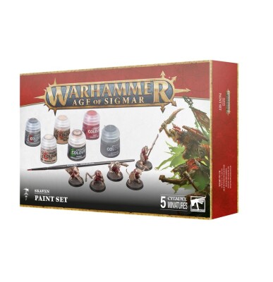 AGE OF SIGMAR: SKAVEN PAINT SET детальное изображение Скавены Хаос