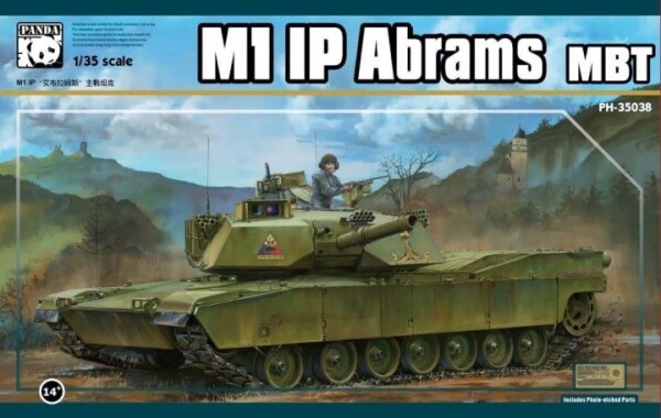 Збірна модель 1/35 Танк M1 IP Abrams Zimi PH35038 детальное изображение Бронетехника 1/35 Бронетехника