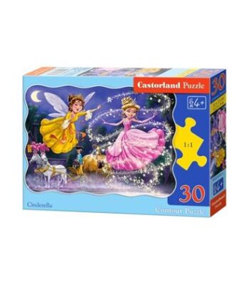 Puzzle &quot;Cinderella&quot; 30 pieces детальное изображение 30 элементов Пазлы