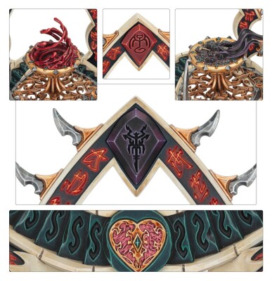 Ігровий набір Warhammer AGE OF SIGMAR - DAUGHTERS OF KHAINE - SHRINE OF DARK TRIBUTE детальное изображение Дочери Каина Порядок