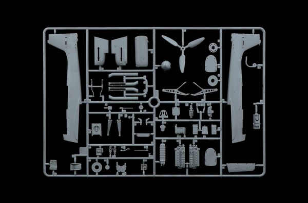 Збірна модель 1/48 Літак JU-87 D-5 Stuka Italeri 2709 детальное изображение Самолеты 1/48 Самолеты