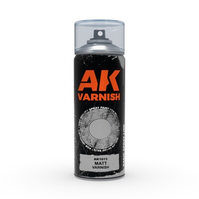 Matt Varnish - Spray 400ml (Includes 2 nozzles) / Лак матовий в аерозолі 400мл детальное изображение Лаки Модельная химия