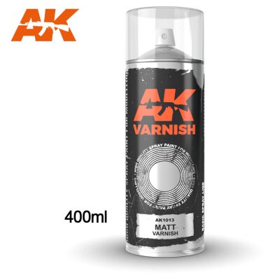 Matt Varnish - Spray 400ml (Includes 2 nozzles) / Matt varnish in an aerosol 400 ml детальное изображение Лаки Модельная химия