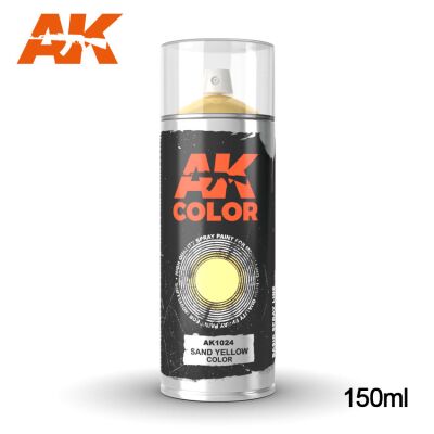 Sand Yellow - Spray 150ml / Спрей пісочно-жовтий 150мл детальное изображение Краска / грунт в аэрозоле Краски