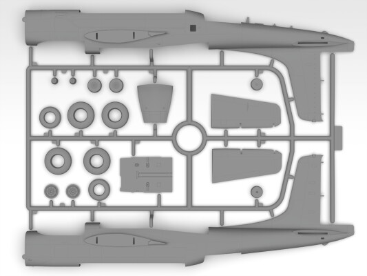 Сборная модель 1/48 Набор Авиабаза Накхон Фаном ICMDS 4804 детальное изображение Самолеты 1/48 Самолеты