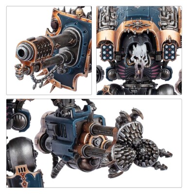 Ігровий набір Warhammer 40000: CHAOS KNIGHTS - CHAOS KNIGHT RUINATOR детальное изображение Рыцари Хаоса Армии Хаоса