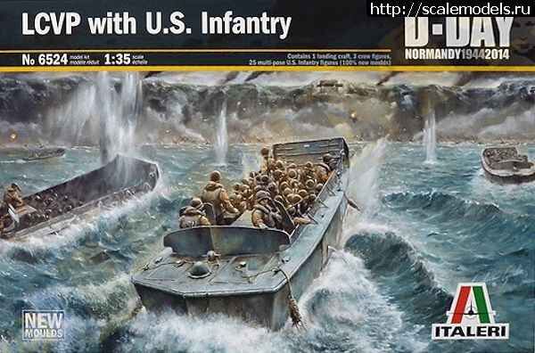  LCVP with U.S. INFANTRY детальное изображение Флот 1/35 Флот