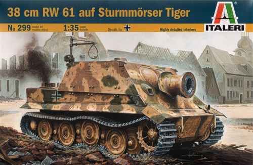 38 cm RW 61 auf Sturmmorser Tiger детальное изображение Бронетехника 1/35 Бронетехника