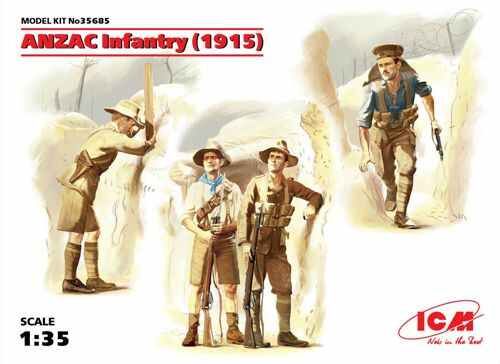 Піхота АНЗАК (1915 р.) детальное изображение Фигуры 1/35 Фигуры