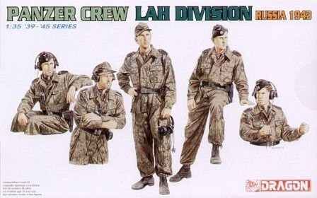Panzer Crew Lah Division Russia 1943 детальное изображение Фигуры 1/35 Фигуры