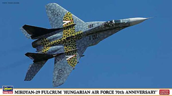 Збірна модель MIKOYAN-29 FULCRUM &quot;HUNGARIAN AIR FORCE 70TH ANNIVERSARY&quot; детальное изображение Самолеты 1/72 Самолеты