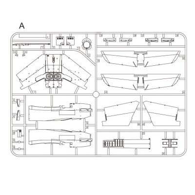 Scale model 1/48 Airplane FJ-3 &quot;Fury&quot; Zimi 80156 детальное изображение Самолеты 1/48 Самолеты