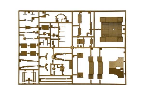 Збірна модель 1/35 Самохідна установка M6 (Gun Motor Carriage M6) на базі шасі Dodge WC-55 Italeri 6555 детальное изображение Автомобили 1/35 Автомобили