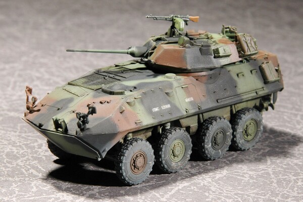 Збірна модель 1/72 Легка броньована машина USMC LAV-25 (8X8) Trumpeter 07268 детальное изображение Бронетехника 1/72 Бронетехника