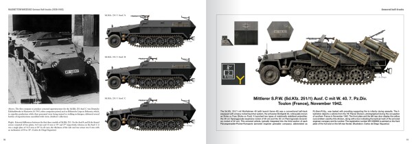 Книга HALBKETTENFAHRZEUGE - Немецкие полугусеничные транспортеры (1939-1945) Abteilung ABT758 детальное изображение Обучающая литература Книги